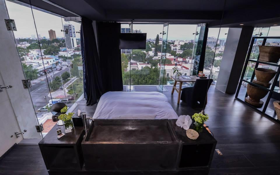 Demetria Hotel Guadalajara Buitenkant foto